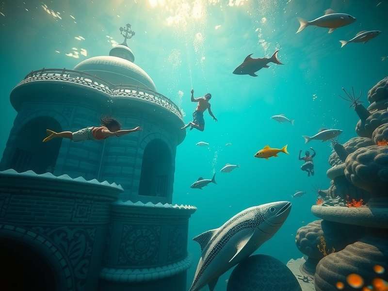 Aqua Fantasy Indian festival event