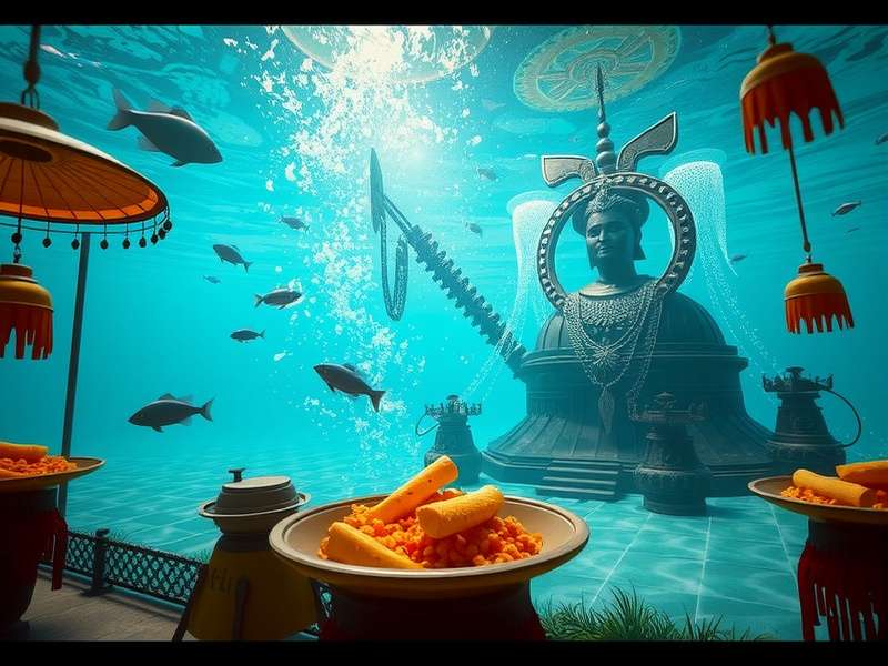 Aqua Fantasy underwater gameplay scene